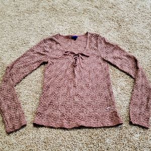 Aeropostale long sleeve lace shirt #14
